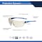 Ge Safety Glasses, Anti-Fog & Anti-Scratch, Mirror, I/O Lens, Blue Frame GE103MAF - alternate 2